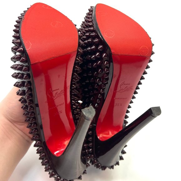 🌷❤️‍🔥SPRING SALE 🔥 FINAL PRICE🌷Christian Louboutin Daffodile 160 Spikes 35.5 - Picture 5 of 6